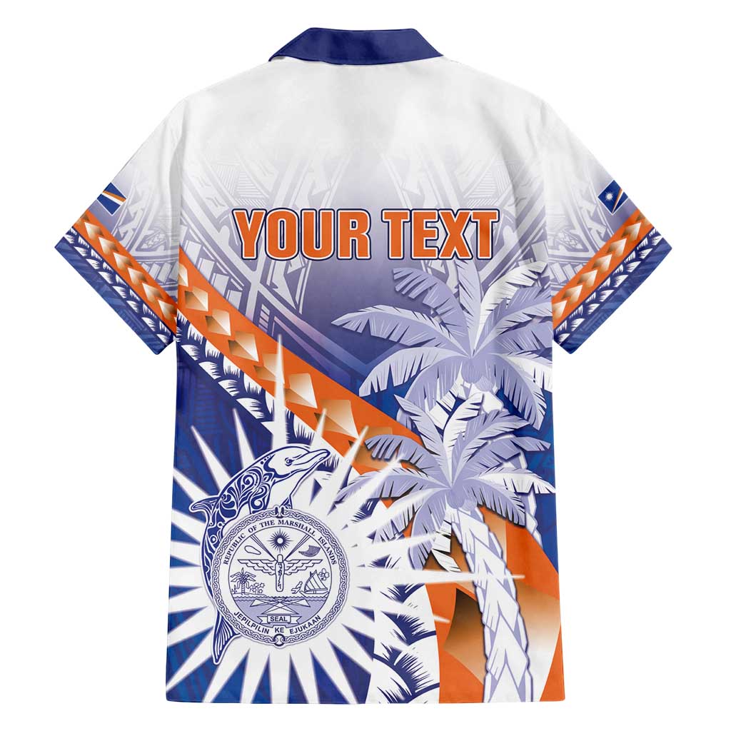 Personalised Marshall Islands Manit Day Family Matching Summer Maxi Dress and Hawaiian Shirt Polynesian Tribal Tattoo Tropical Style LT05 - Polynesian Pride