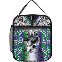 New Zealand Warrior Lunch Bag Maori Tribal Pattern