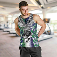 Custom New Zealand Warrior Men Tank Top Maori Tribal Pattern