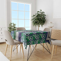 New Zealand Warrior Tablecloth Maori Tribal Pattern
