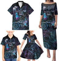 Suicide Awareness Family Matching Puletasi and Hawaiian Shirt You Are Not Alone LT05 - Polynesian Pride