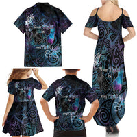 Suicide Awareness Family Matching Summer Maxi Dress and Hawaiian Shirt You Are Not Alone LT05 - Polynesian Pride