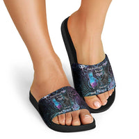 Suicide Awareness Slide Sandals You Are Not Alone - Polynesian Pride