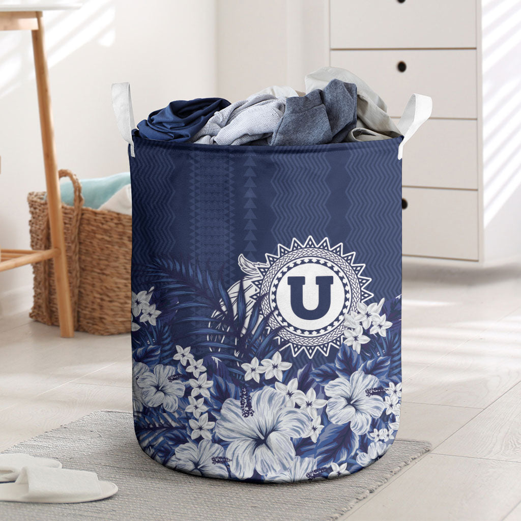 Utah State Laundry Basket Polynesian Style LT05 Blue - Polynesian Pride