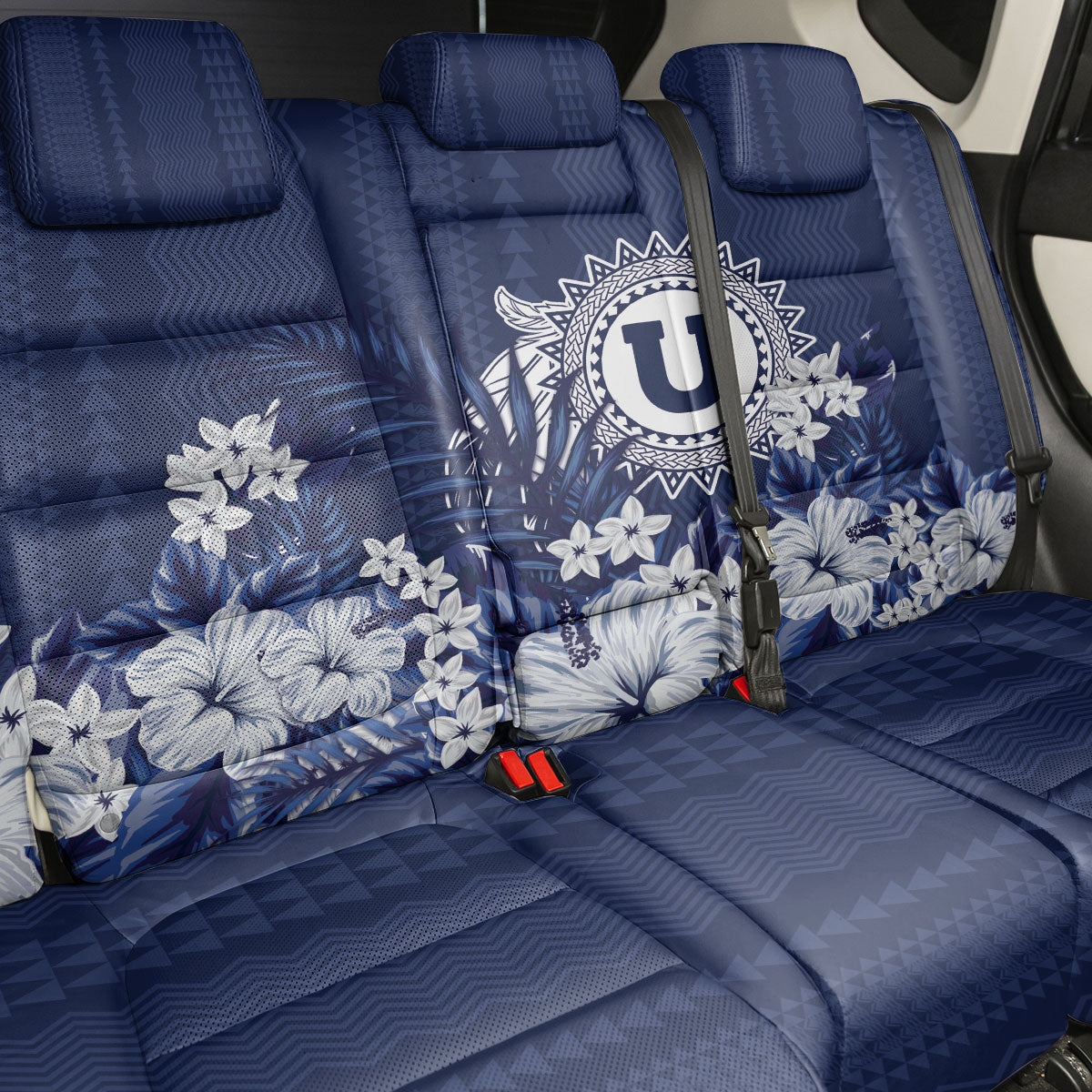 Utah State Back Car Seat Cover Polynesian Style LT05 - Polynesian Pride