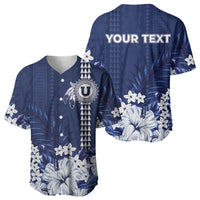 Personalized Utah State Baseball Jersey Polynesian Style LT05 - Polynesian Pride
