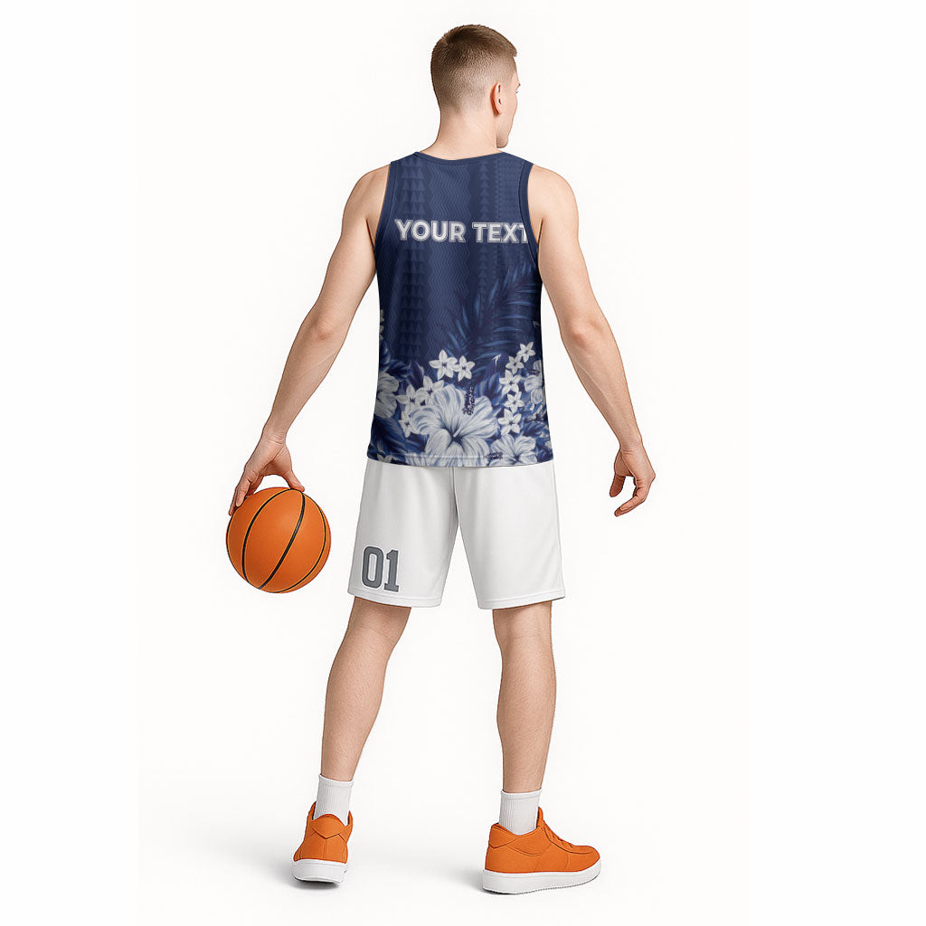 Personalized Utah State Basketball Jersey Polynesian Style LT05 - Polynesian Pride