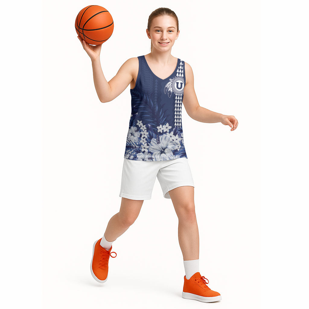 Personalized Utah State Basketball Jersey Polynesian Style LT05 - Polynesian Pride