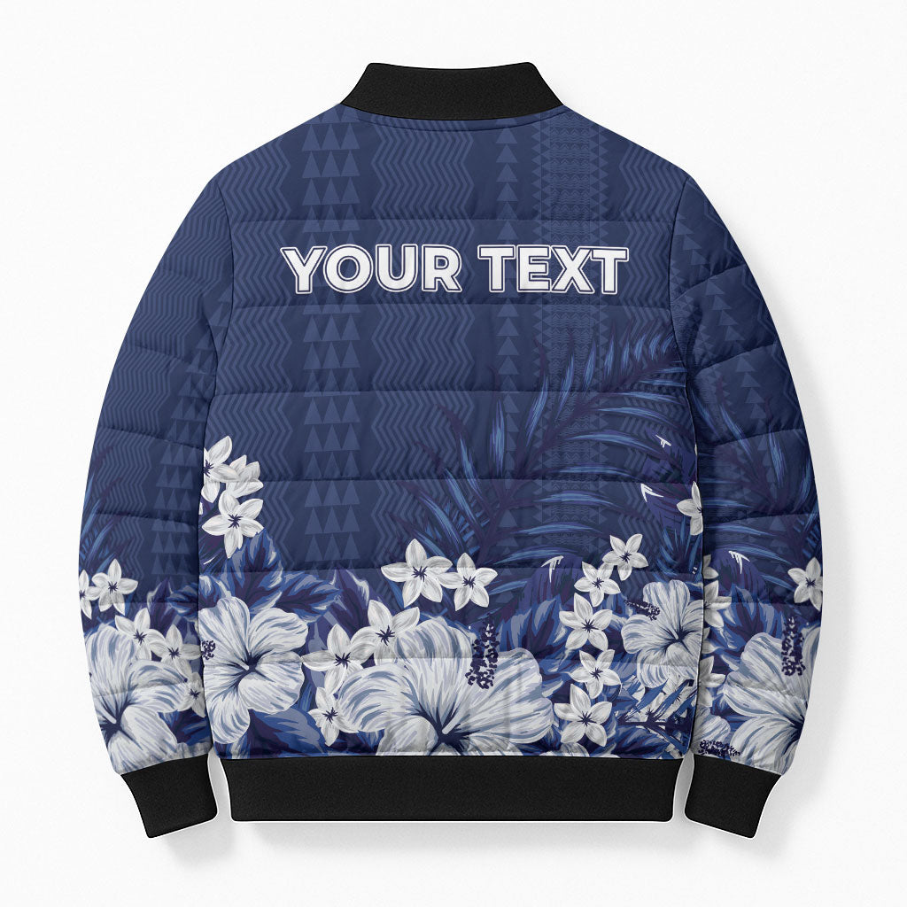 Personalized Utah State Bomber Puffer Jacket Polynesian Style LT05 - Polynesian Pride