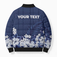 Personalized Utah State Bomber Puffer Jacket Polynesian Style LT05 - Polynesian Pride