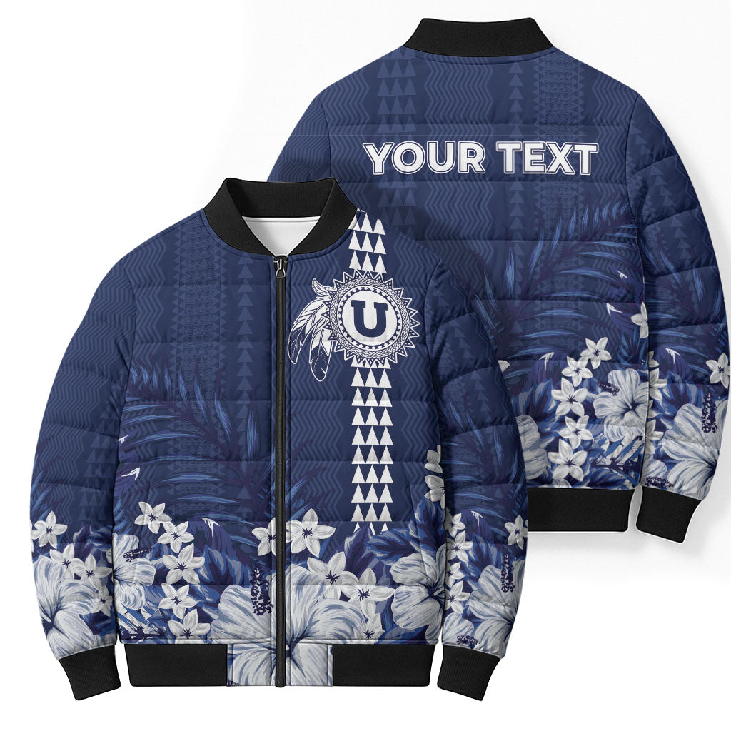 Personalized Utah State Bomber Puffer Jacket Polynesian Style LT05 - Polynesian Pride