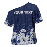 Personalized Utah State Cross Shoulder Shirt Polynesian Style LT05 - Polynesian Pride