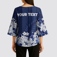 Personalized Utah State Kimono Sleeve Blouse Polynesian Style LT05 - Polynesian Pride