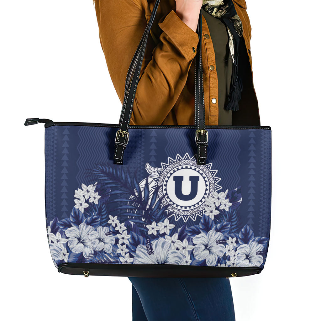 Utah State Leather Tote Bag Polynesian Style LT05 - Polynesian Pride