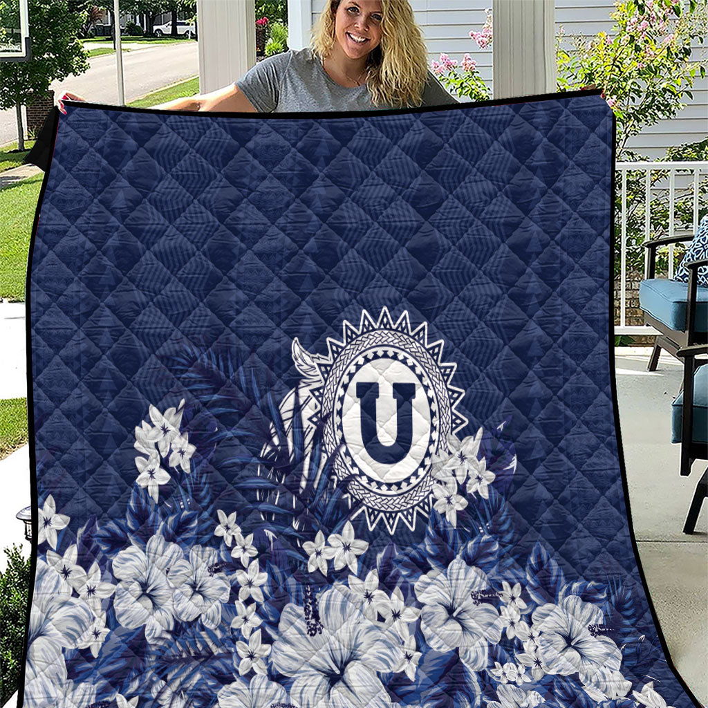 Utah State Quilt Polynesian Style LT05 Blue - Polynesian Pride