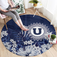 Utah State Round Carpet Polynesian Style LT05 - Polynesian Pride