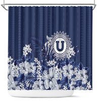 Utah State Shower Curtain Polynesian Style LT05 Blue - Polynesian Pride