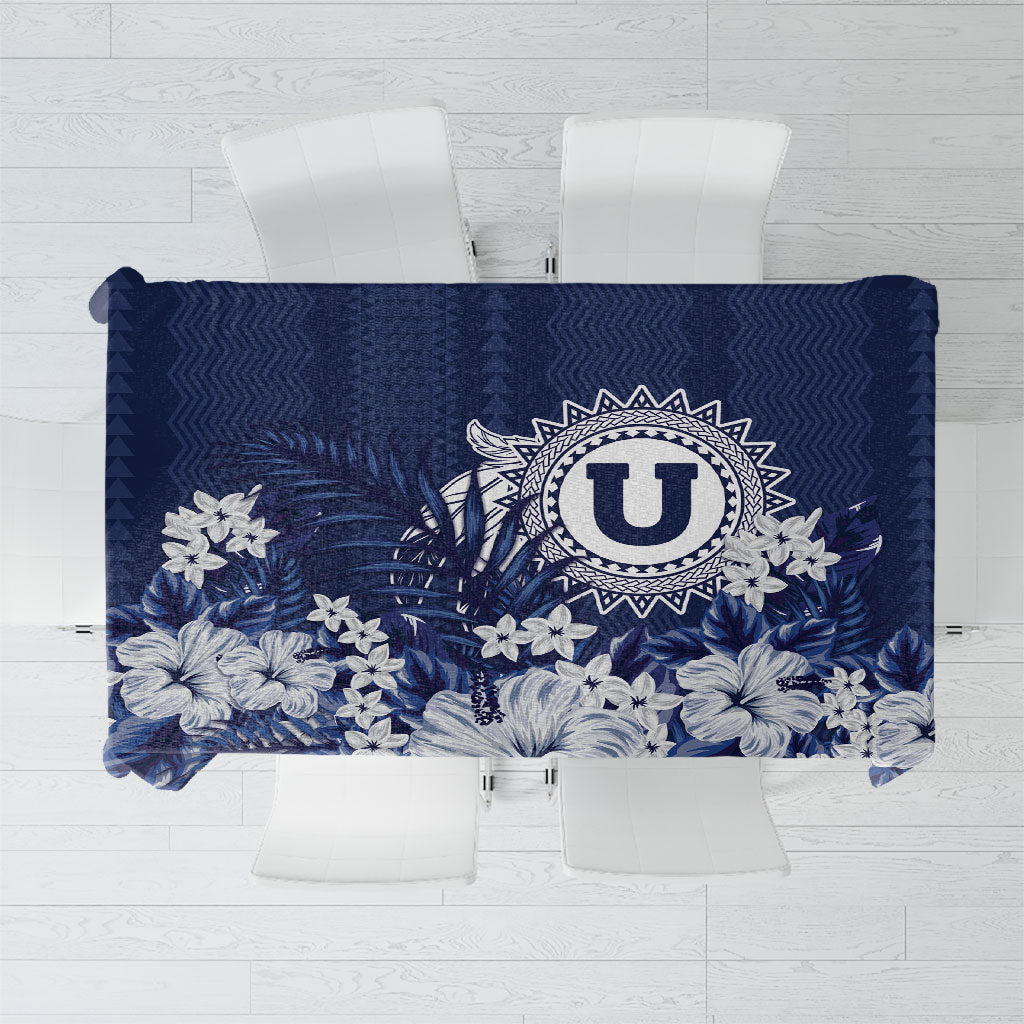 Utah State Tablecloth Polynesian Style LT05 Blue - Polynesian Pride