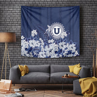 Utah State Tapestry Polynesian Style LT05 Blue - Polynesian Pride