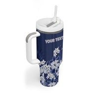 Personalized Utah State Tumbler With Handle Polynesian Style LT05 - Polynesian Pride