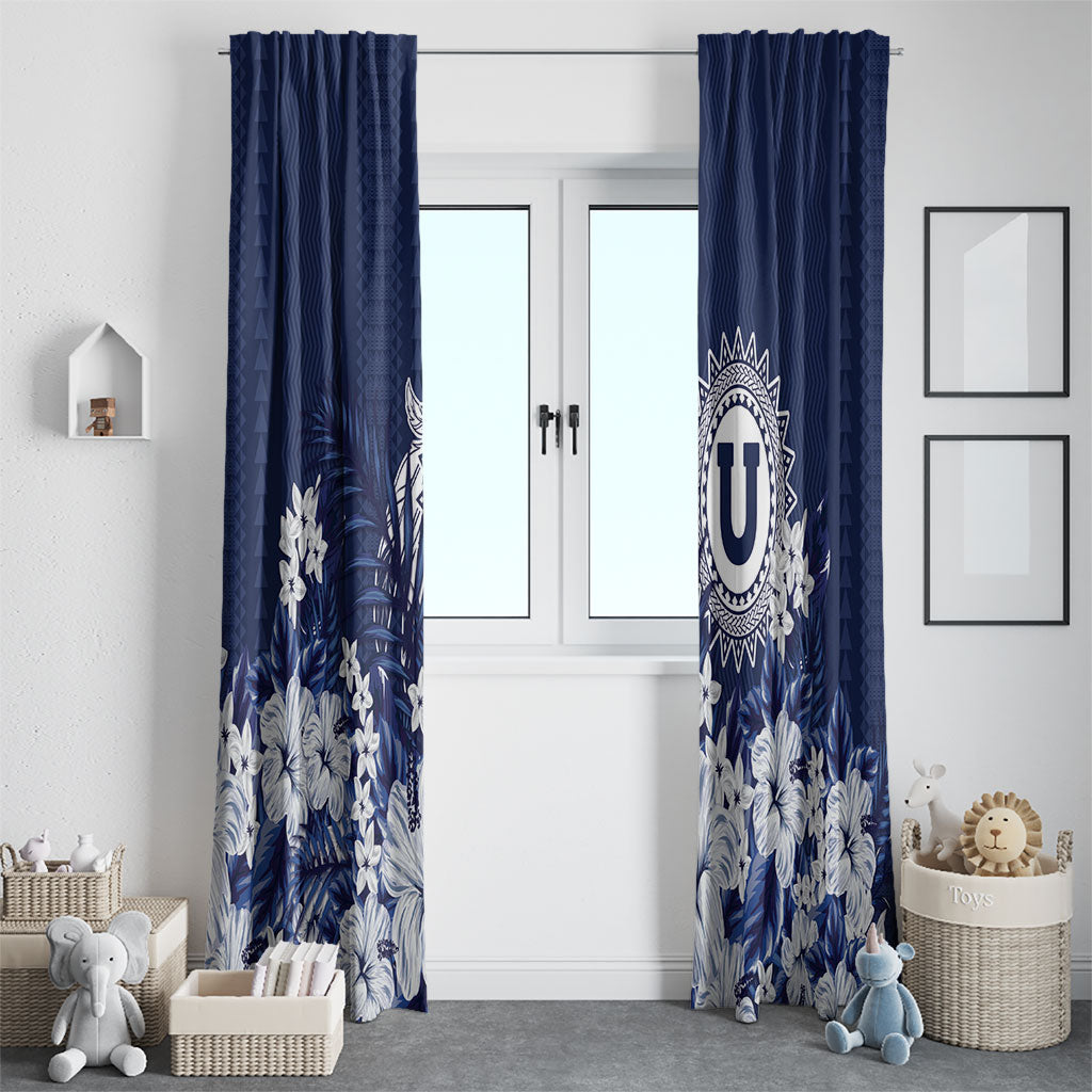 Utah State Window Curtain Polynesian Style LT05 - Polynesian Pride