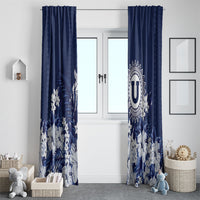Utah State Window Curtain Polynesian Style LT05 - Polynesian Pride
