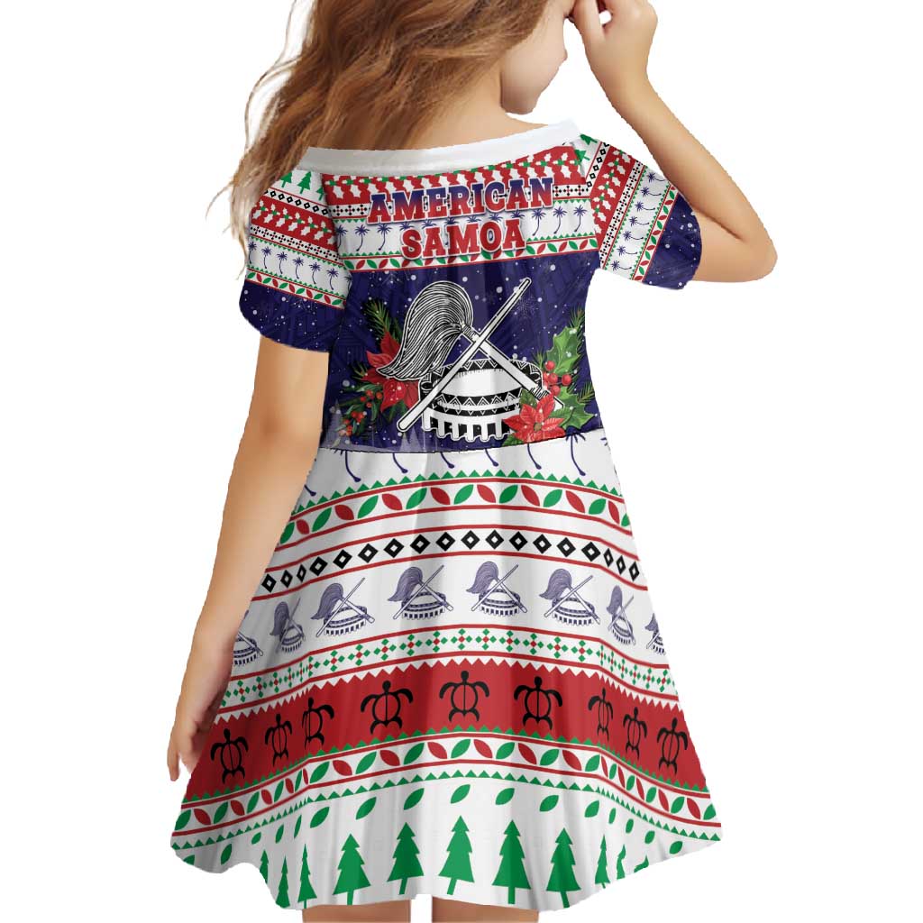 American Samoa Christmas Family Matching Summer Maxi Dress and Hawaiian Shirt Poinsettia La Maunia Le Kilisimasi LT05 - Polynesian Pride