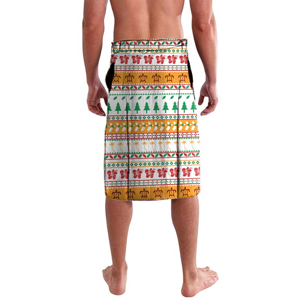 French Polynesia Christmas Lavalava Coat Of Arms Merry Xmas