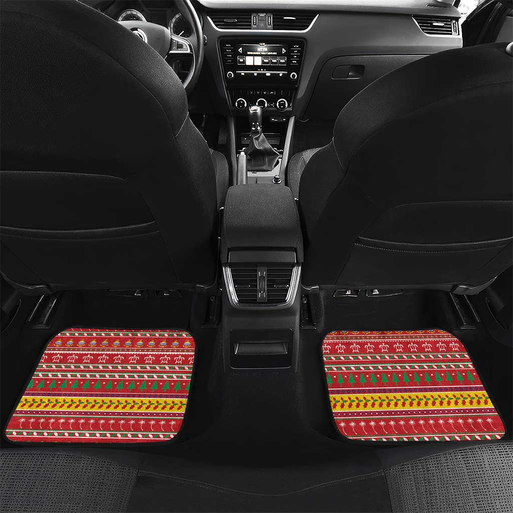 Kiribati Christmas Car Mats Coat Of Arms Tekeraoi Te Kiritimati