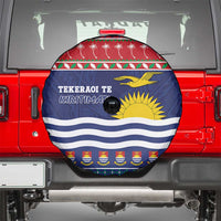 Kiribati Christmas Spare Tire Cover Coat Of Arms Tekeraoi Te Kiritimati LT05 - Polynesian Pride