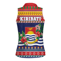 Kiribati Christmas Women Sleeveless Polo Shirt Coat Of Arms Tekeraoi Te Kiritimati LT05 - Polynesian Pride