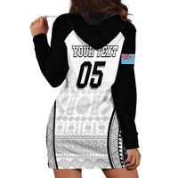Custom Fiji Tapa Football Hoodie Dress Sporty Style LT05 - Polynesian Pride