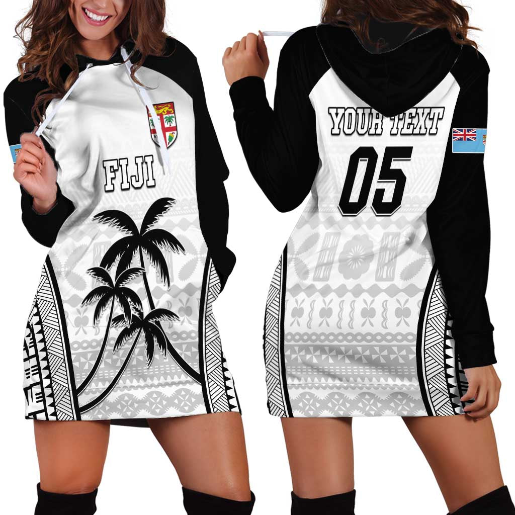 Custom Fiji Tapa Football Hoodie Dress Sporty Style LT05 - Polynesian Pride