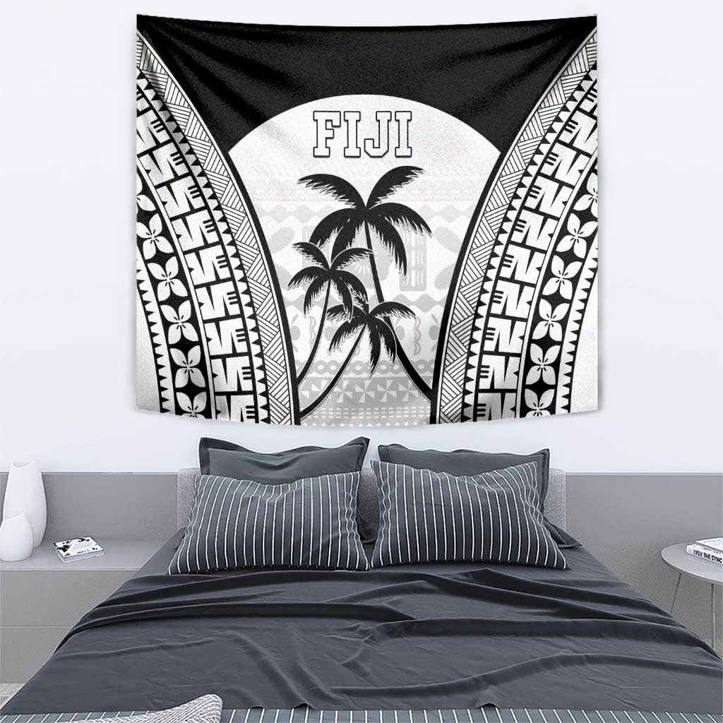 Fiji Tapa Football Tapestry Sporty Style LT05 - Polynesian Pride