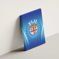 Fiji Football Canvas Wall Art Fijian Tapa Pattern LT05 - Polynesian Pride