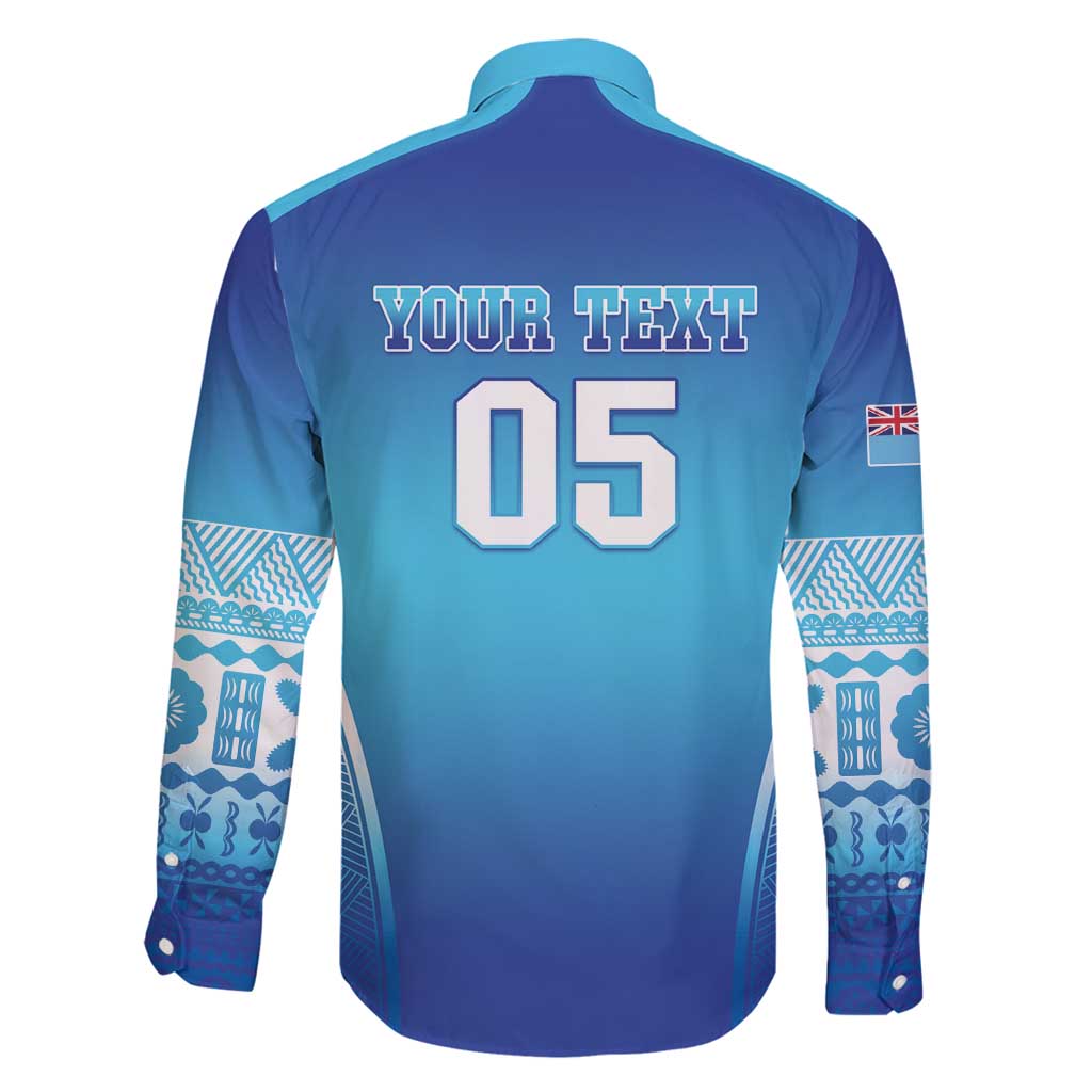 Custom Fiji Football Family Matching Summer Maxi Dress and Hawaiian Shirt Fijian Tapa Pattern LT05 - Polynesian Pride