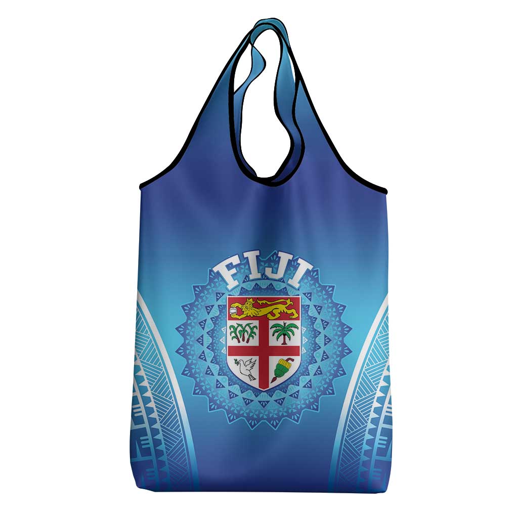 Fiji Football Grocery Bag Fijian Tapa Pattern
