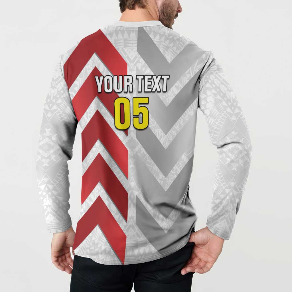 Custom New Caledonia Football Button Sweatshirt Unique Style