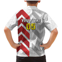 Custom New Caledonia Football Family Matching Mermaid Dress and Hawaiian Shirt Unique Style LT05 - Polynesian Pride