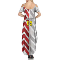Custom New Caledonia Football Family Matching Summer Maxi Dress and Hawaiian Shirt Unique Style LT05 - Polynesian Pride