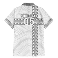 Custom New Caledonia Football Family Matching Mermaid Dress and Hawaiian Shirt Go The Kagus LT05 - Polynesian Pride