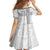 Custom New Caledonia Football Family Matching Off Shoulder Maxi Dress and Hawaiian Shirt Go The Kagus