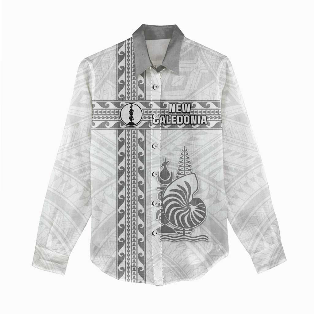 Custom New Caledonia Football Women Casual Shirt Go The Kagus LT05 - Polynesian Pride