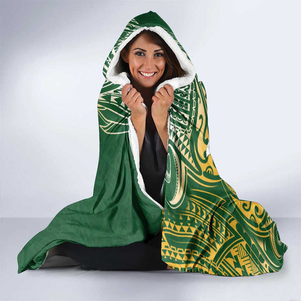 Cook Islands 15 Finest Hooded Blanket Plumeria Polynesian Turtle
