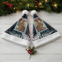 New Zealand Weka Christmas Santa Hat Maori Hen Koru Pattern