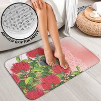 New Zealand Fantail Bathroom Set Maori Koru With Pohutukawa Flowers LT05 - Polynesian Pride