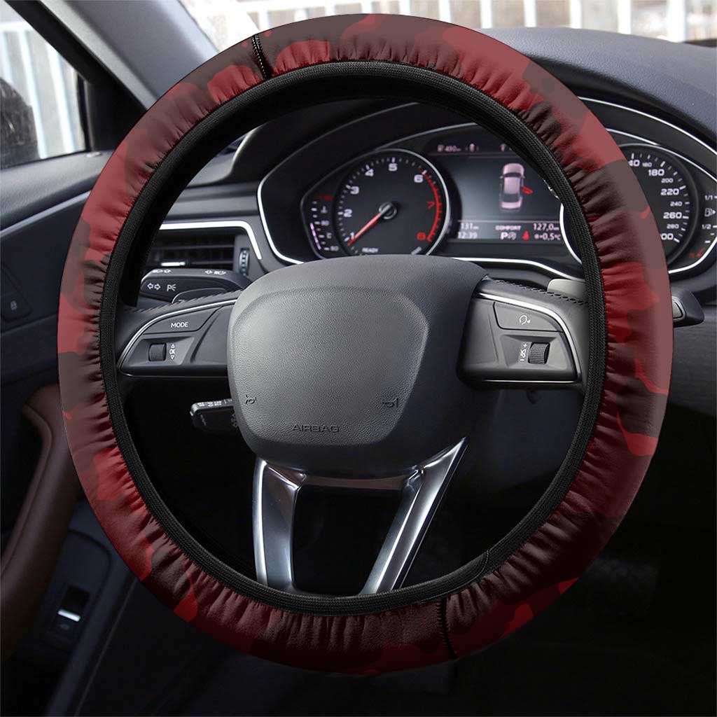 Australia And New Zealand ANZAC Day Steering Wheel Cover Soldiers Lest We Forget LT05 - Polynesian Pride