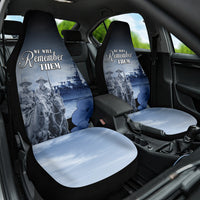 New Zealand ANZAC Day Car Seat Cover HMNZS Achilles We Will Remember Them LT05 One Size Blue - Polynesian Pride