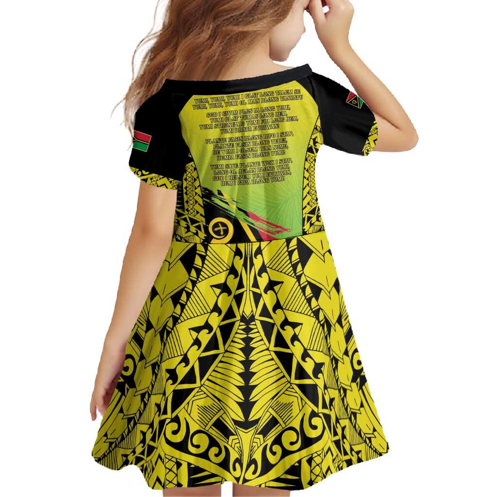 Vanuatu 45th Independence Family Matching Mermaid Dress and Hawaiian Shirt Special Style LT05 - Polynesian Pride