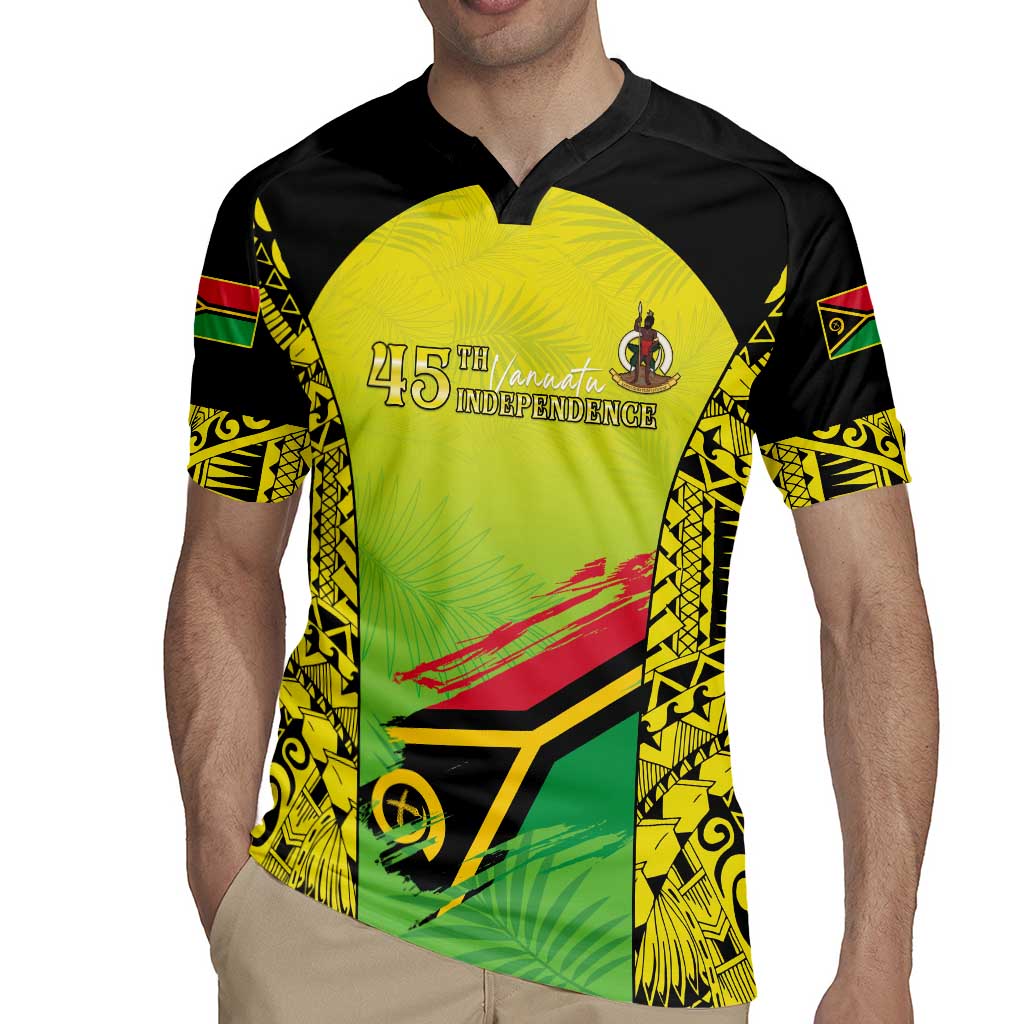 Vanuatu 45th Independence Rugby Jersey Special Style - Polynesian Pride